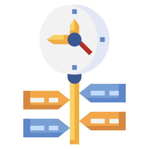 Timeline tasks productivity organization icon Timeline tasks productivity organization icon
