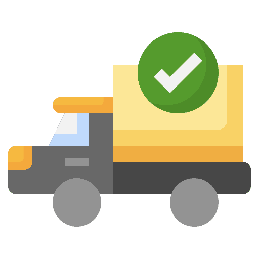 Delivery truck shipping and delivery transportation shipping icon Delivery truck shipping and delivery transportation shipping icon