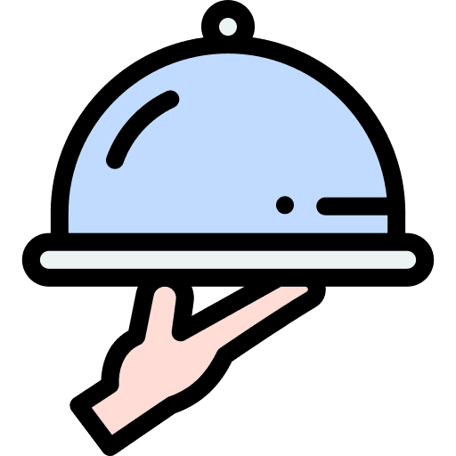 Food service hotel hospitality food service icon