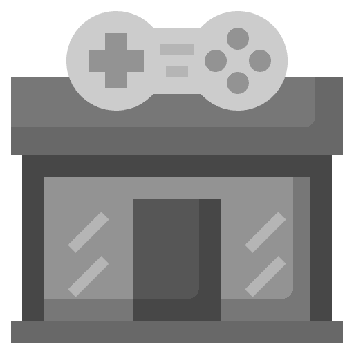 Game store shop grow shop store icon Game store shop grow shop store icon