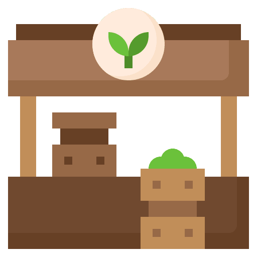 Market shop grow shop garden icon Market shop grow shop garden icon