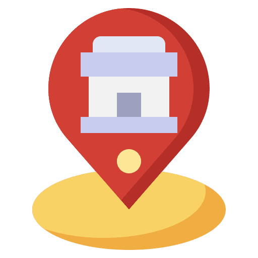 Placeholder maps and location grow shop mall icon Placeholder maps and location grow shop mall icon