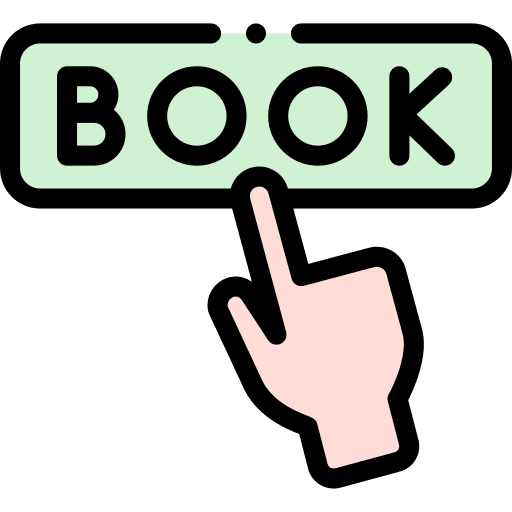 Booking booking hand check icon Booking booking hand check icon