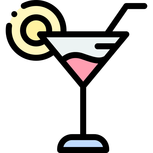 Cocktail martini bar beverage icon Cocktail martini bar beverage icon
