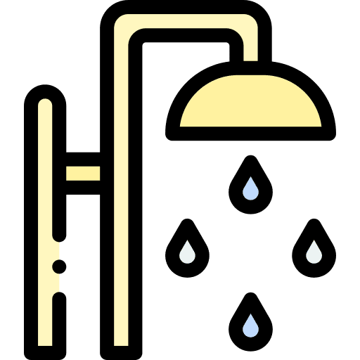 Shower bathroom bath wash icon Shower bathroom bath wash icon