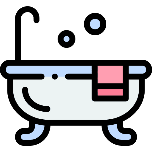 Bathtub wellness washing bathtub icon Bathtub wellness washing bathtub icon