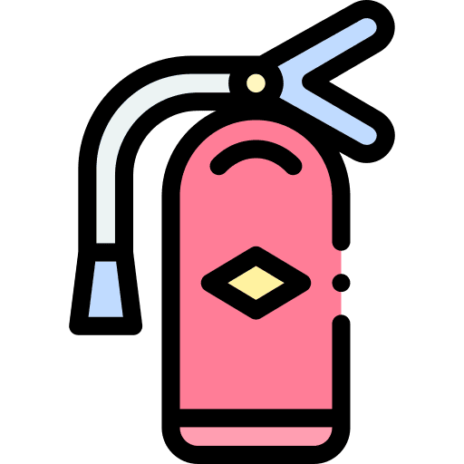 Fire extinguisher safety fire extinguisher emergency icon Fire extinguisher safety fire extinguisher emergency icon