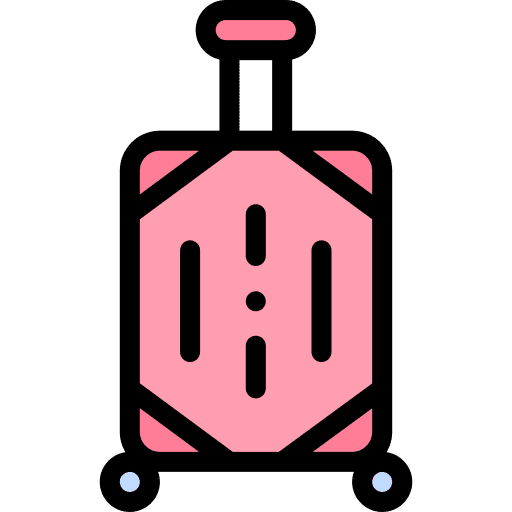 Luggage travelling holidays baggage icon Luggage travelling holidays baggage icon