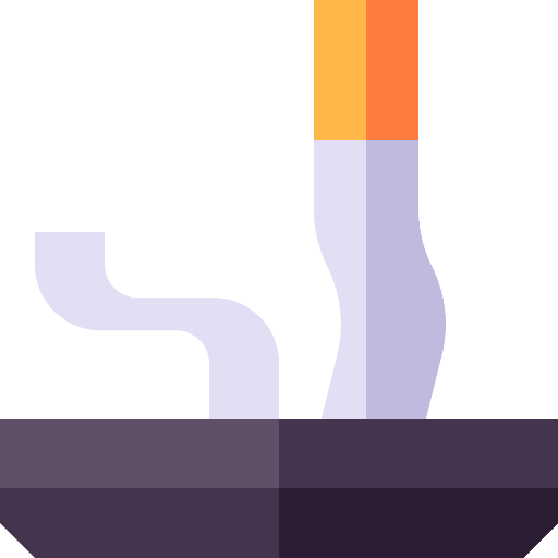 Ashtray no smoking miscellaneous bad habits icon