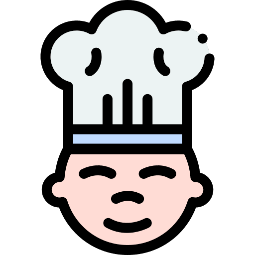 Chef chef restaurant user icon Chef chef restaurant user icon