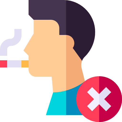 No smoking smoking healthcare and medical tobacco icon