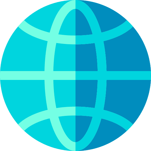 World earth grid miscellaneous world grid icon