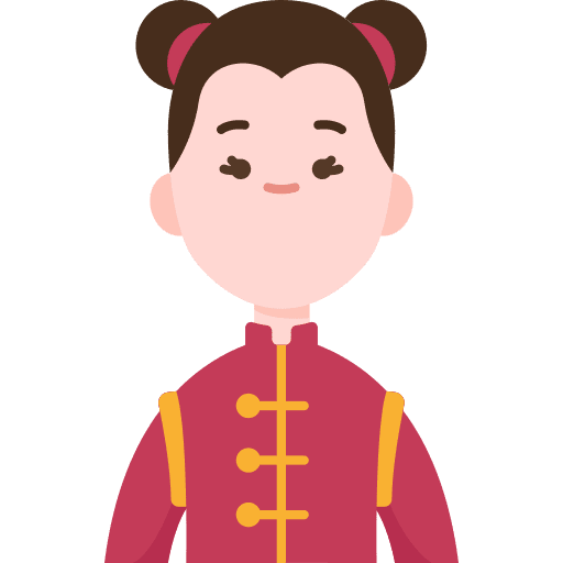 Chinese woman asian avatar icon Chinese woman asian avatar icon