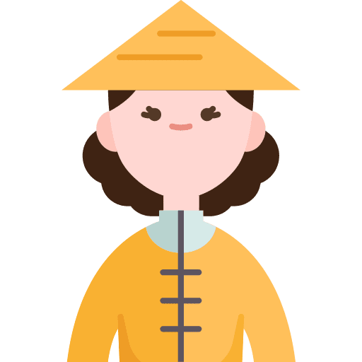 Vietnamese people woman vietnamese icon