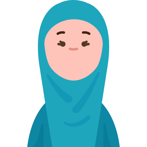 Indonesian profile avatar woman icon Indonesian profile avatar woman icon