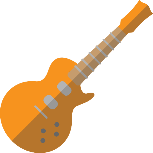Electric guitar string instrument electric guitar orchestra icon Electric guitar string instrument electric guitar orchestra icon
