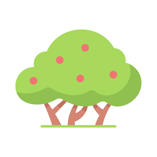 Bush tree plant bush icon Bush tree plant bush icon