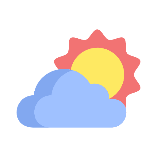 Clouds and sun clouds and sun haw weather sky icon Clouds and sun clouds and sun haw weather sky icon