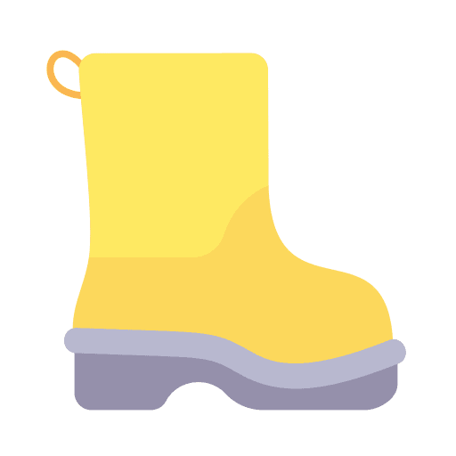 Rain boots rainy rain boots clothing icon