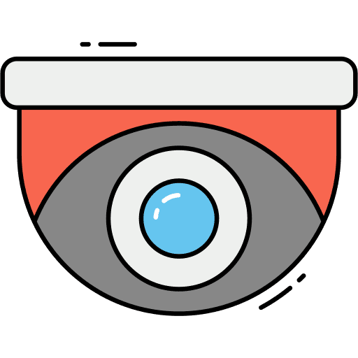 Security camera surveillance camera security technology icon