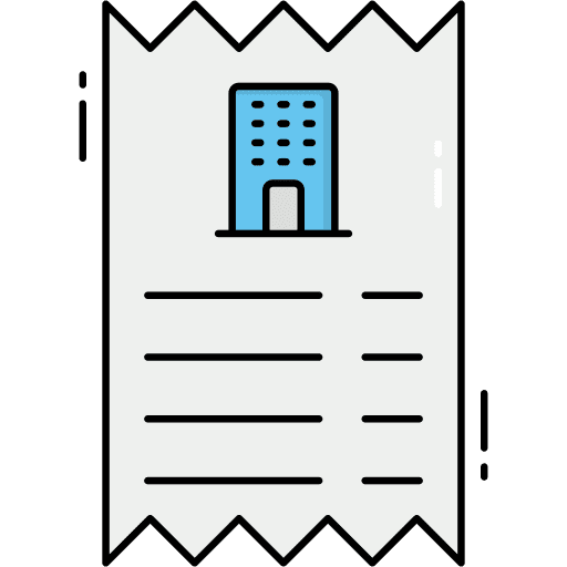 Bill ticket payment invoice icon Bill ticket payment invoice icon