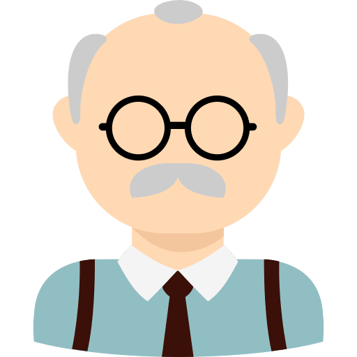 Grandfather profile grandfather grandparents icon