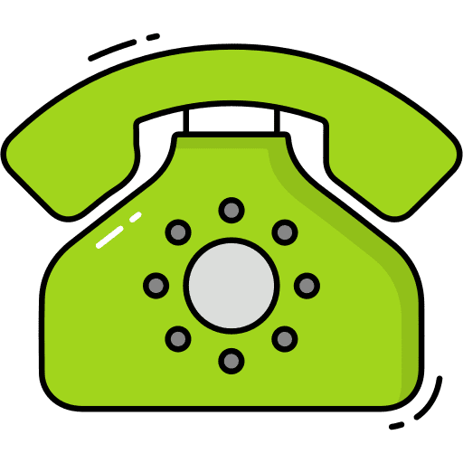 Telephone landline communications telephone icon Telephone landline communications telephone icon