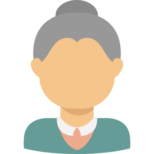 Grandmother grandmother woman caucasian icon Grandmother grandmother woman caucasian icon