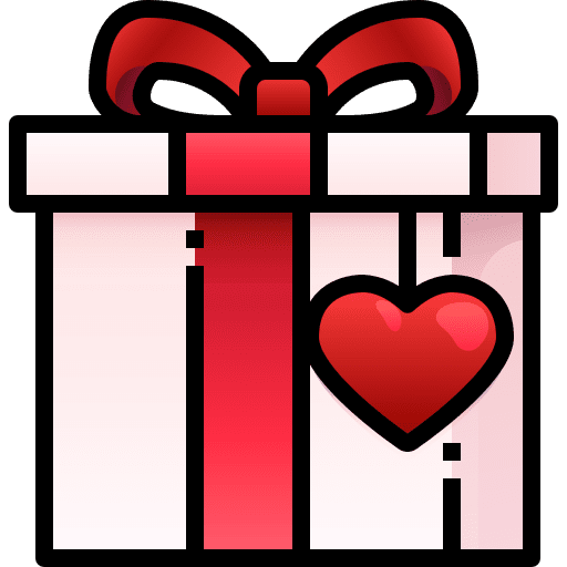 Gift celebration gift package icon