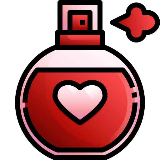 Perfume elegant stylish container icon