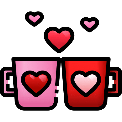 Cup cup love mugs icon Cup cup love mugs icon