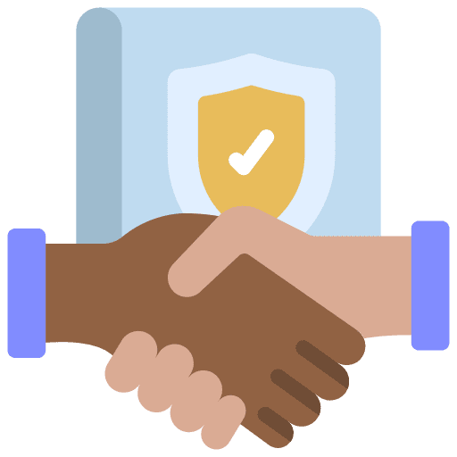 Insurance policy trustworthy security archive icon