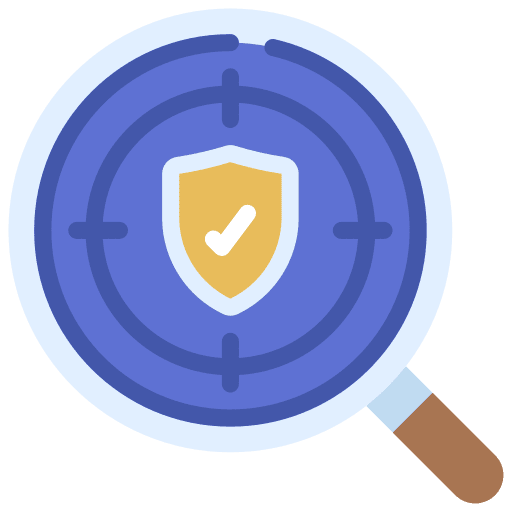 Niche target aim marketing icon