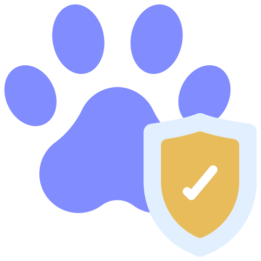 Pet insurance animals pet insurance protection icon