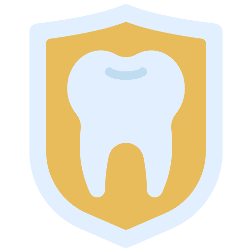 Dental insurance prevention tooth dental insurance icon