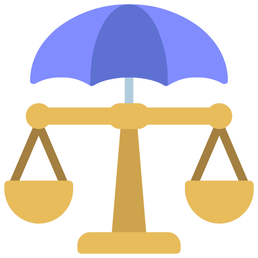 Law scale balance miscellaneous condition icon