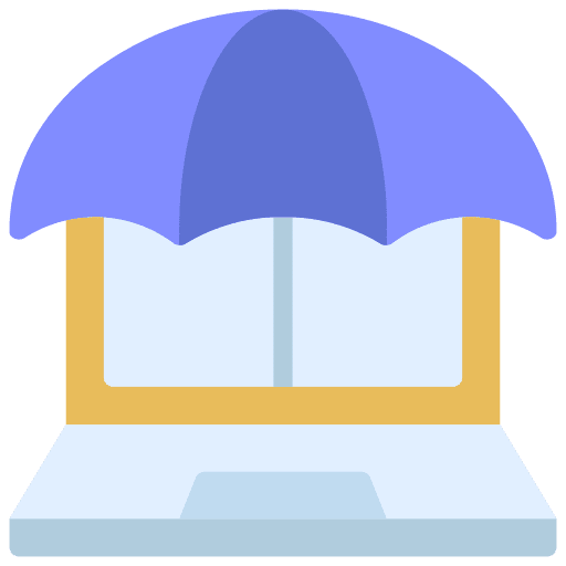 Antivirus shield insurance antivirus icon