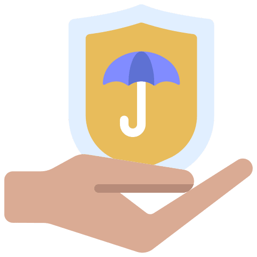 Delivery insurance delivery insurance giving give icon