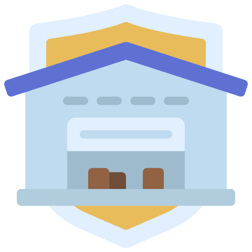 Delivery insurance insurance security storage icon