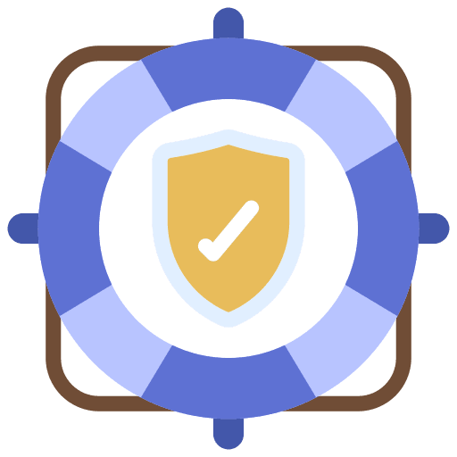 Lifebouy security financial help icon