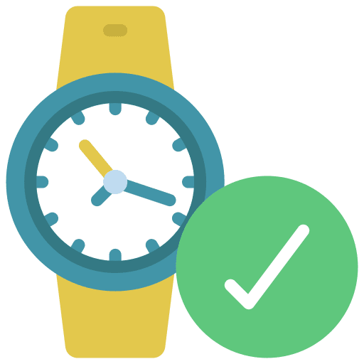 Wrist watch time wrist watch real time icon