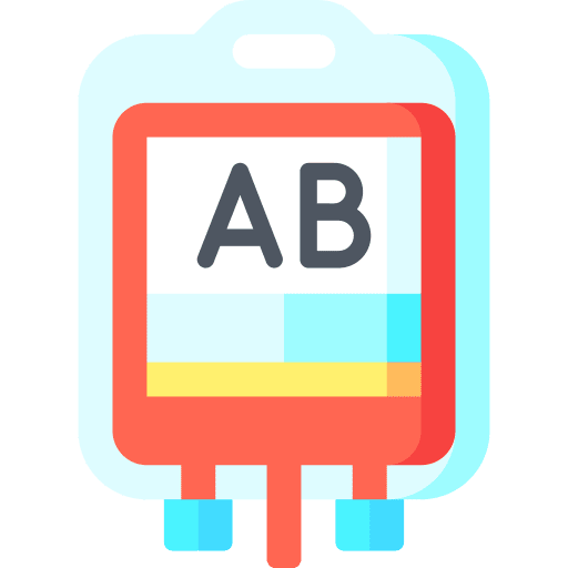 Blood type ab health care healthcare and medical transfusion icon Blood type ab health care healthcare and medical transfusion icon