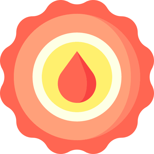 Blood donation management medication quality icon Blood donation management medication quality icon