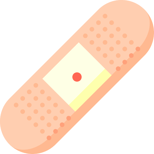 Plaster first aid band aid medical icon Plaster first aid band aid medical icon