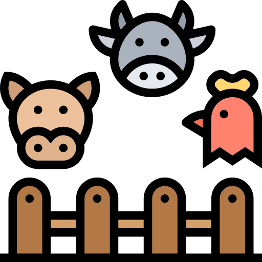 Animal animals farm farming and gardening icon