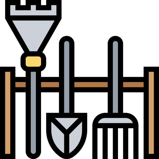Garden tools farming and gardening garden tools construction and tools icon