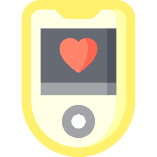 Pulse oximeter technology pulse oximeter electronics icon Pulse oximeter technology pulse oximeter electronics icon