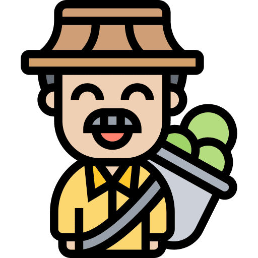 Farmer agriculture man farmer icon