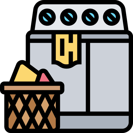 Washing machine electronics housekeeping electrical appliance icon