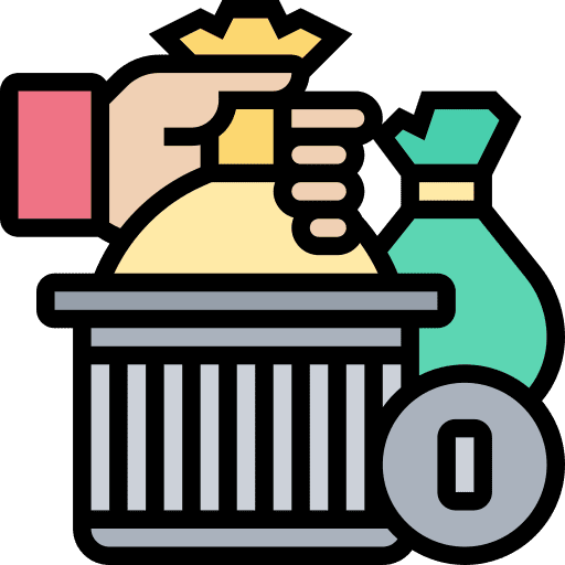 Garbage bin garbage trash waste icon Garbage bin garbage trash waste icon
